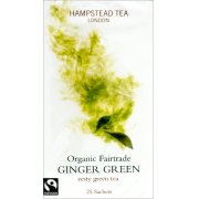 Hampstead Tea & Coffee Organic Ginger Green Tea - 25 Bags
